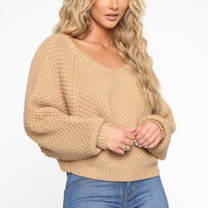 Fashion Nova I Adore You Sweater M